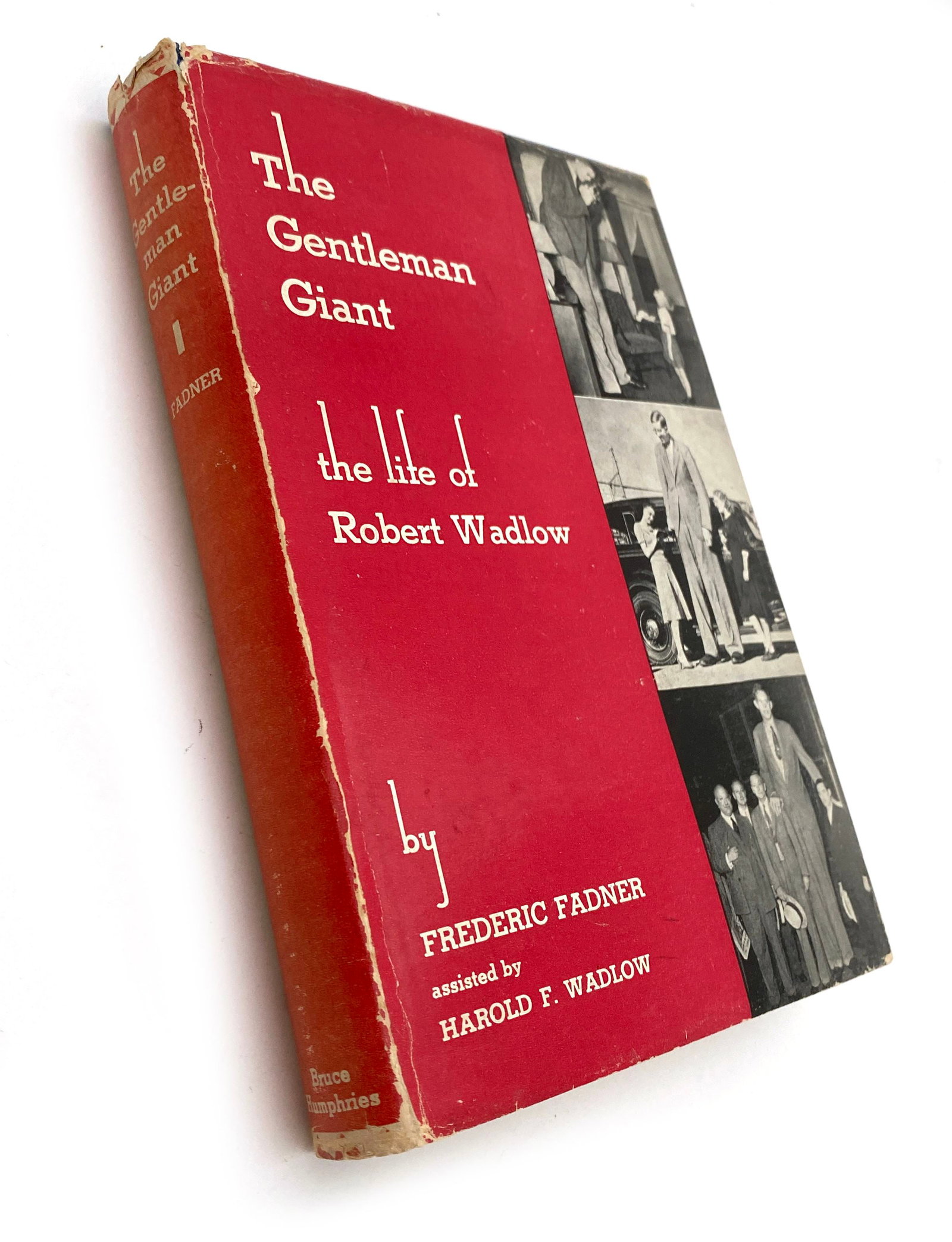 Robert Wadlow - World’s Tallest Man - Signed First Edition Biography with Vintage RPPC - 5
