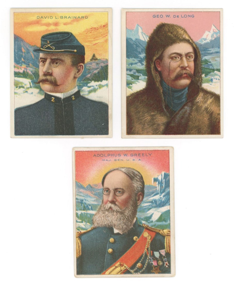 Arctic Explorers - Hassan Cigarettes World’s Greatest Explorers Card Lot of 3 - 2