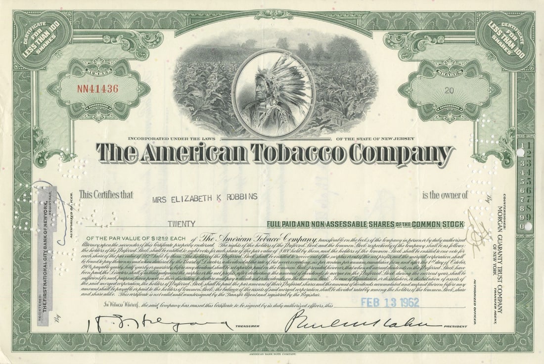 Historic American Railroads & Industry – Collection of Four Stock & Bond Certificates - 2