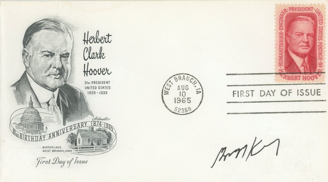 Supreme Court Justices Group - Clarence Thomas, Kennedy, Brennan & White Autographed Covers - 5