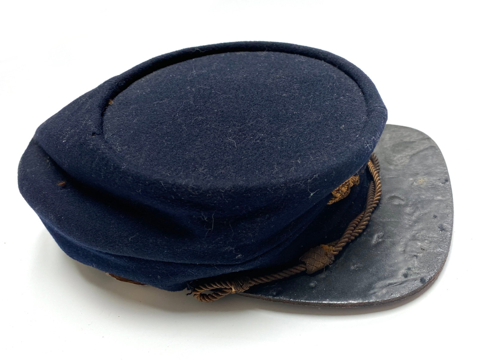 Military Kepi-Style Cap – Embroidered “W.M.D.S.” Insignia – Post Civil War E - 2
