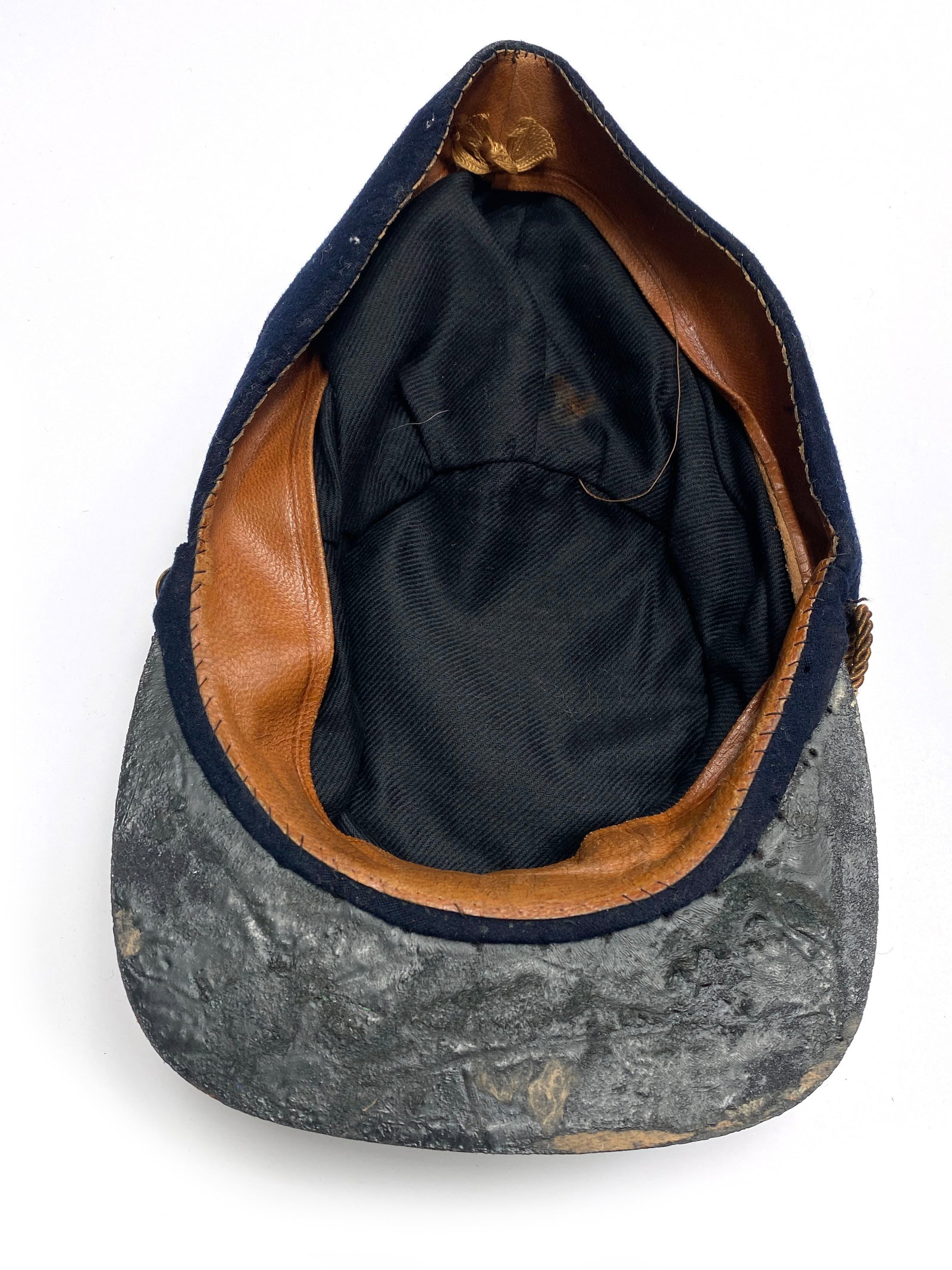 Military Kepi-Style Cap – Embroidered “W.M.D.S.” Insignia – Post Civil War E - 3