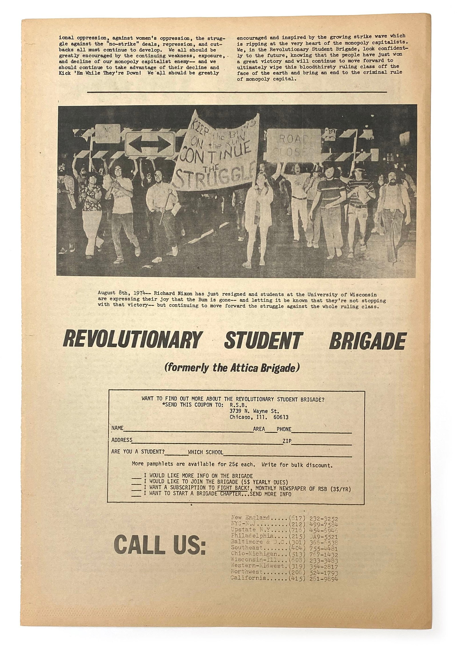 Fight Back! Supplement - “Kick ‘Em While They’re Down!” - Revolutionary Stud - 2