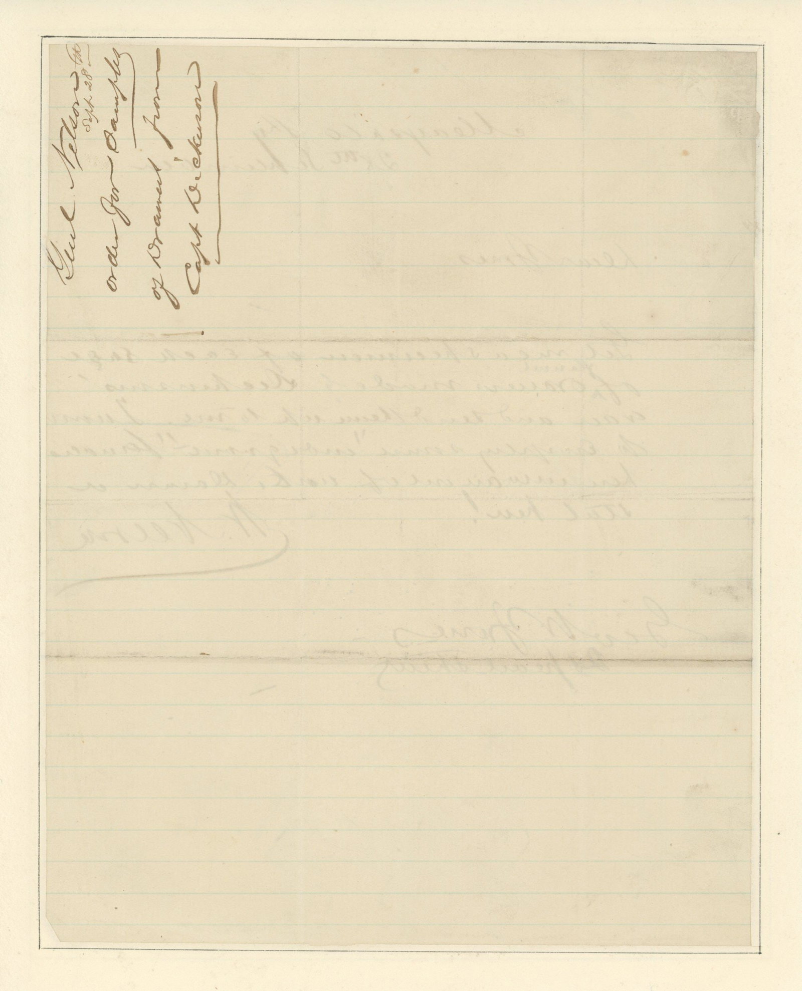 William “Bull” Nelson - Union Major General Murdered by a Fellow Officer - Autographed L - 2
