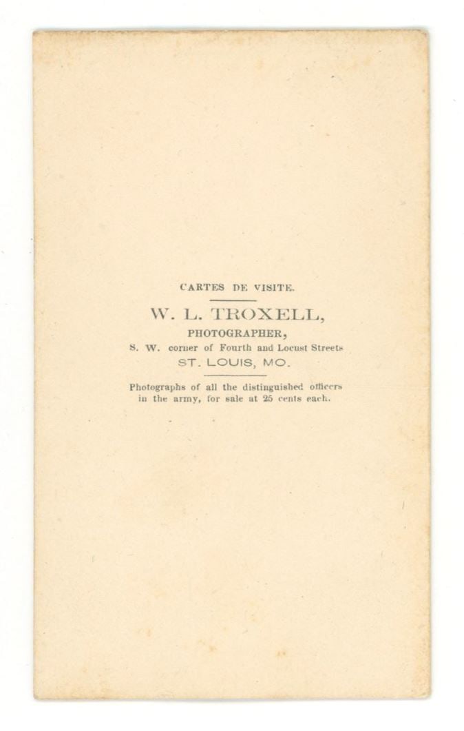 Daniel Huston Jr. - Union Brigadier General - Civil War Era Carte de Visite - 2