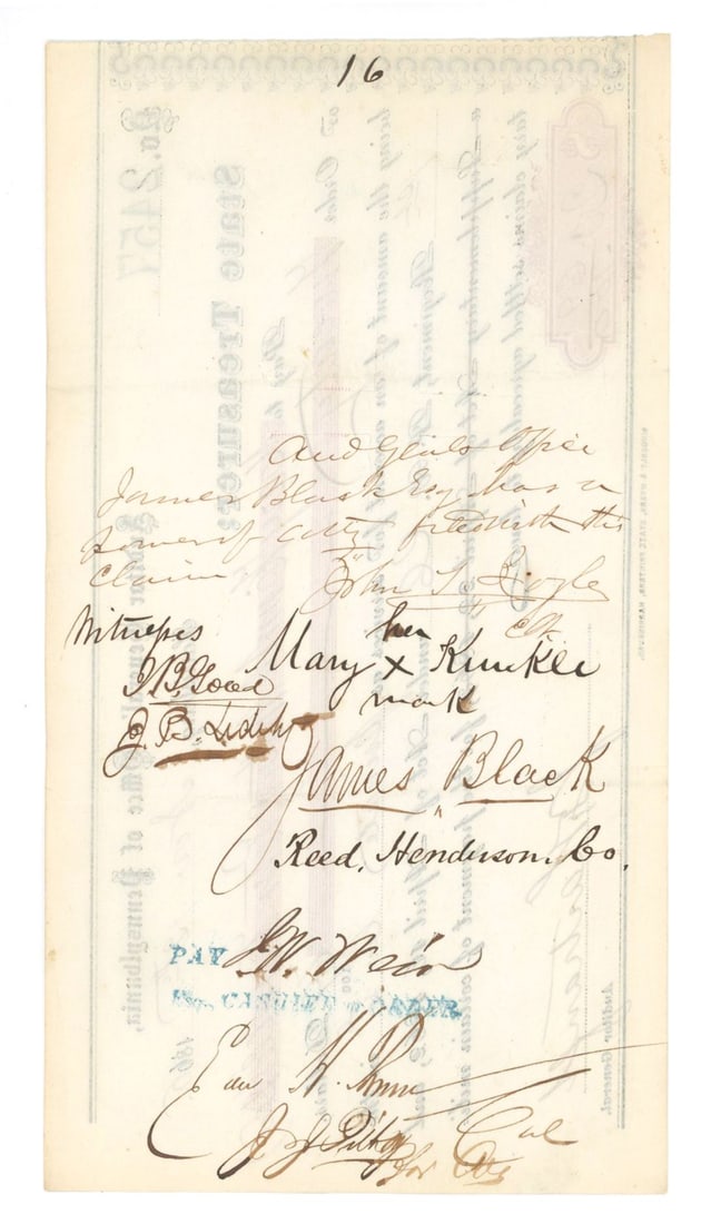 John F. Hartranft – M.O.H. Recipient & Lincoln Conspirator Officer – Autographed Civil W - 2