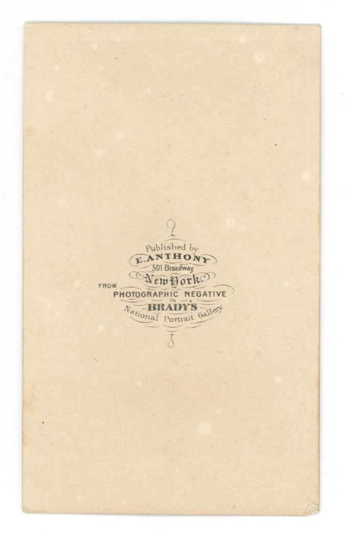 John C. Frémont - Union Major General & First Republican Presidential Candidate - Civil War CDV - 2