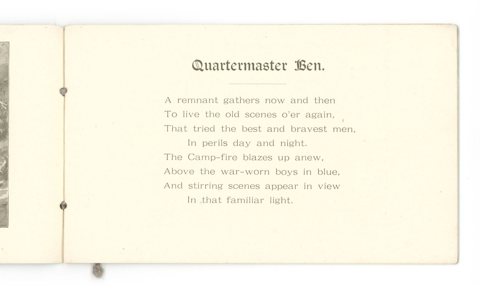 John Greenleaf Whittier - Quartermaster Ben Illustrated Booklet - 2