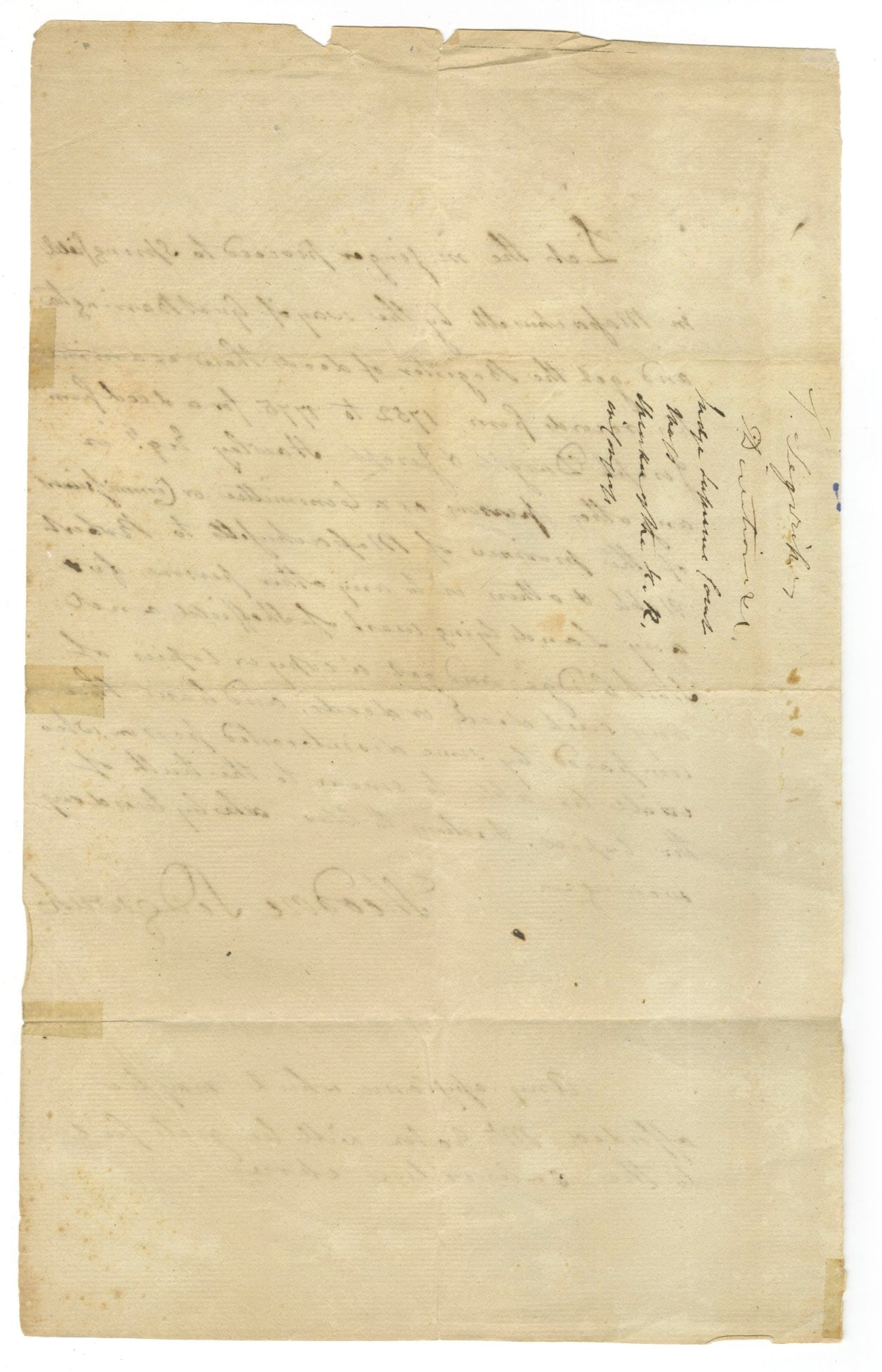 Theodore Sedgwick - Founding Father & Ally of Alexander Hamilton - Autographed Manuscript Document - 2