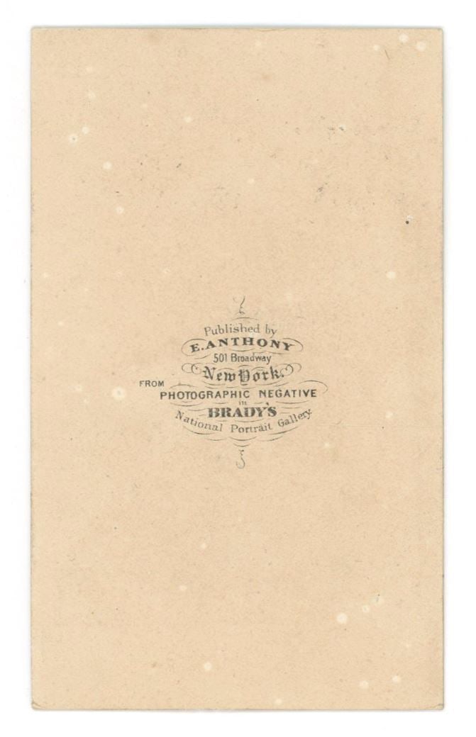 Ambrose E. Burnside - Union Major General - Civil War Era Carte de Visite - 2