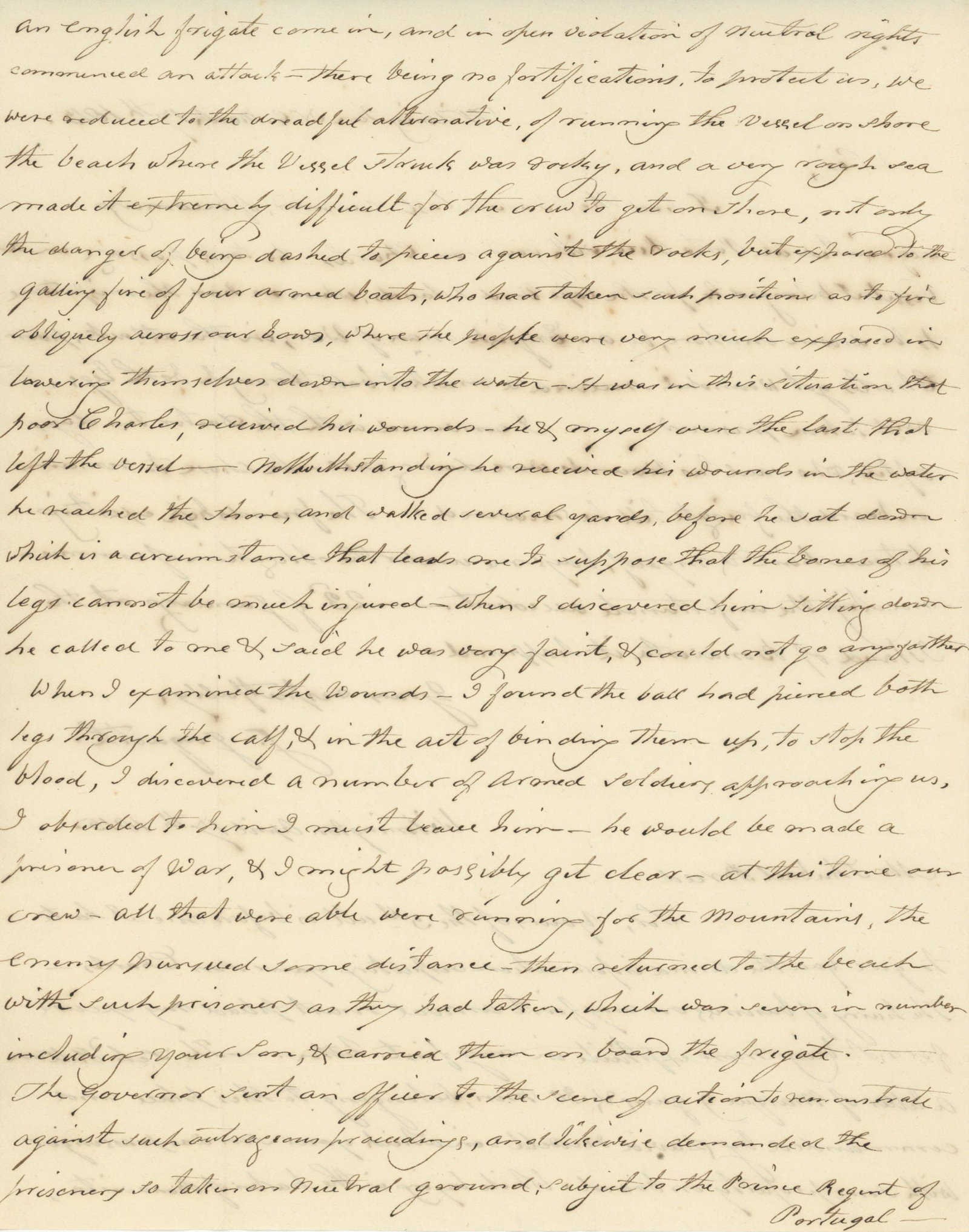 Jeremiah Jaquith - Schooner Kelton - Autograph Letters (2) - Letter of Marque Incident - War of 1812 - 3