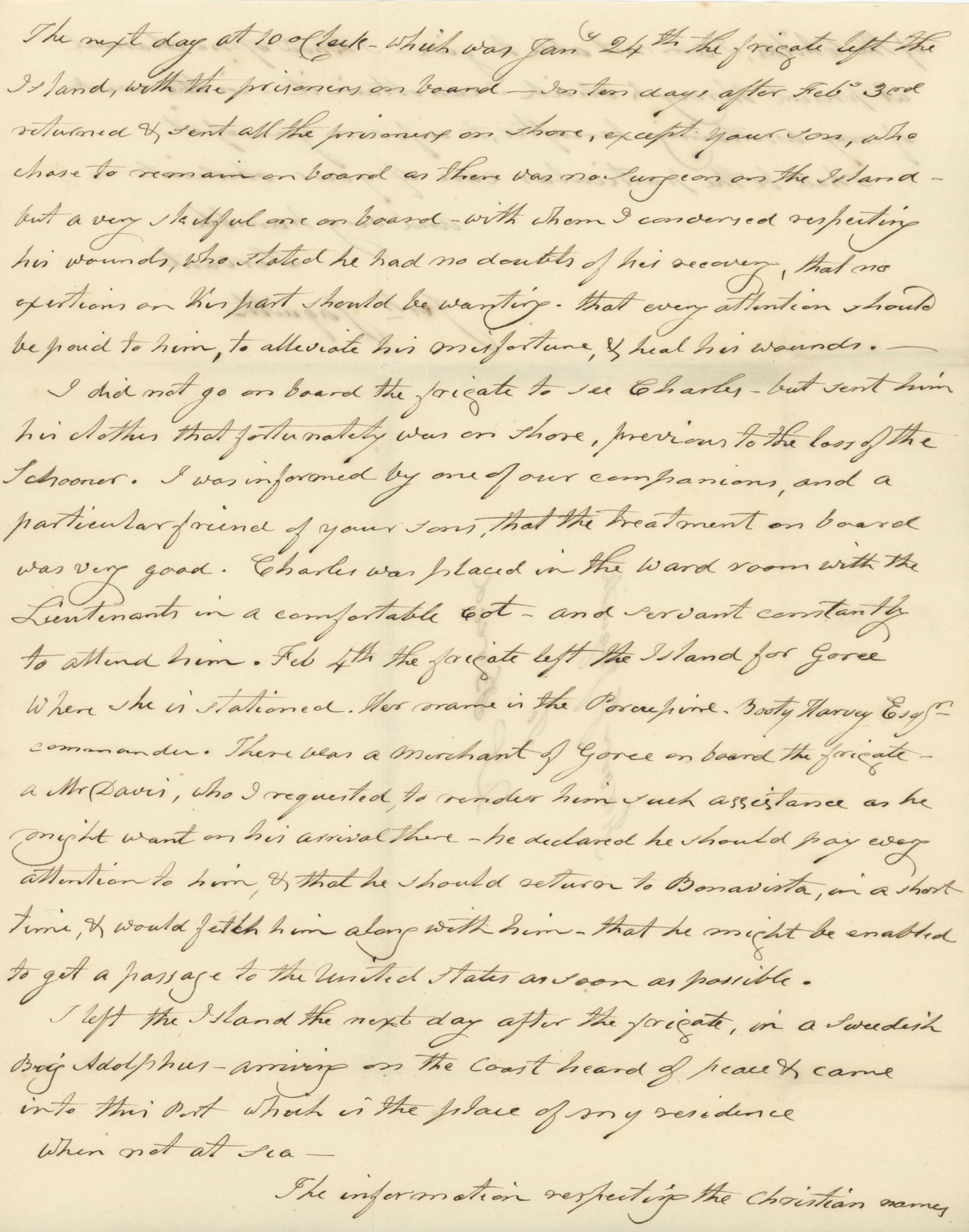Jeremiah Jaquith - Schooner Kelton - Autograph Letters (2) - Letter of Marque Incident - War of 1812 - 4