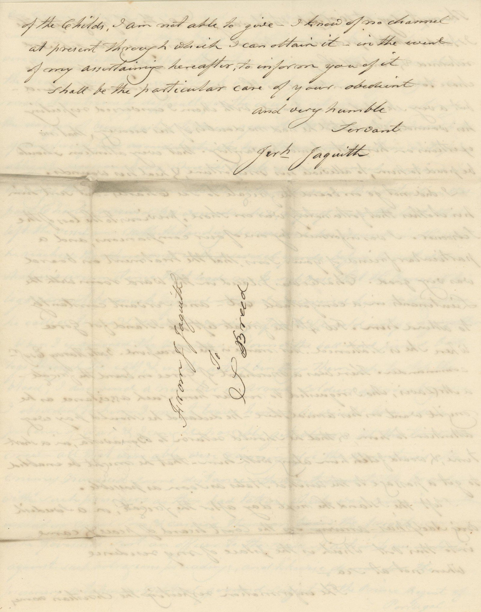 Jeremiah Jaquith - Schooner Kelton - Autograph Letters (2) - Letter of Marque Incident - War of 1812 - 5