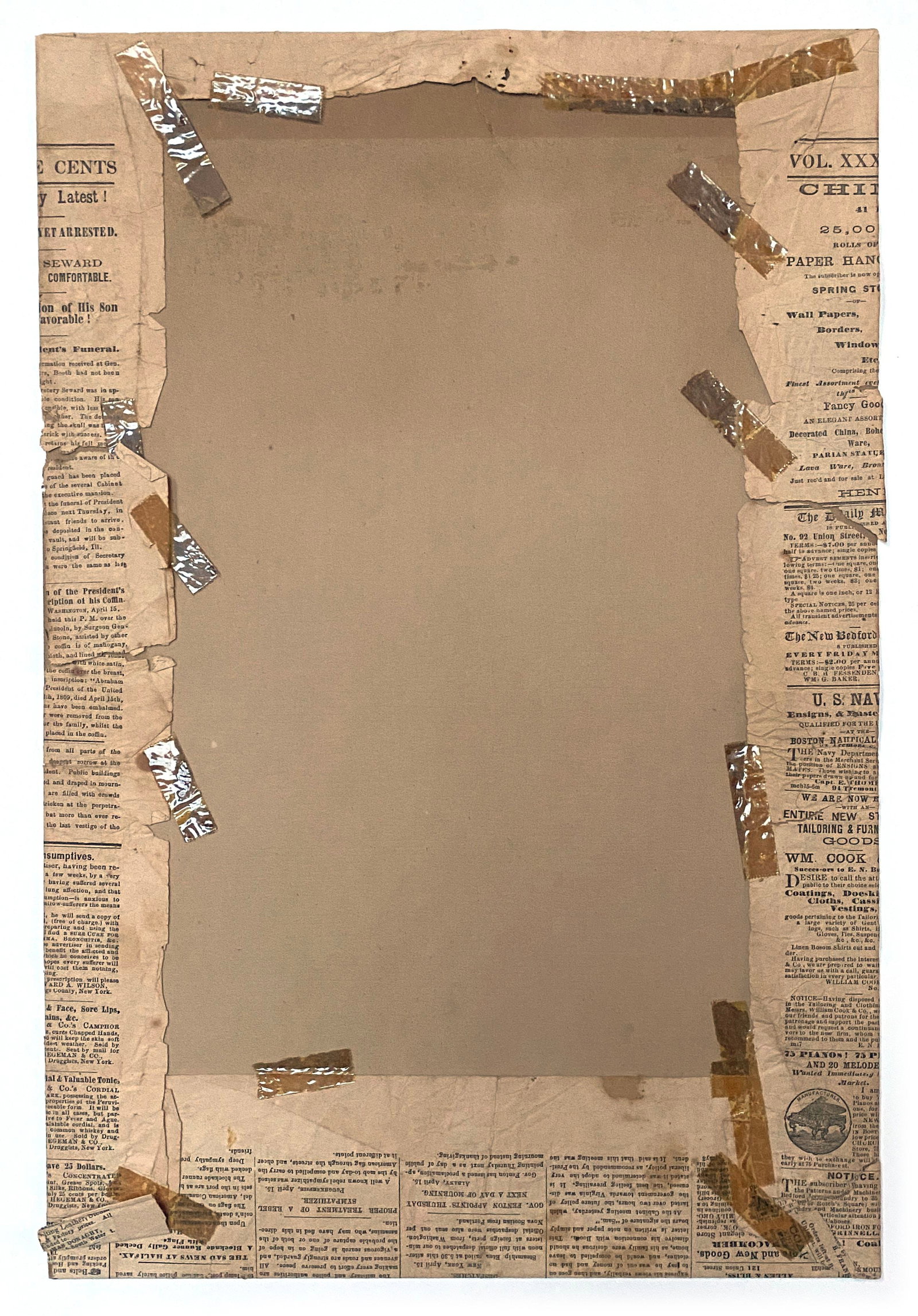 Lincoln Assassination - "The Great National Calamity" - The Daily Mercury - April 16, 1865 - 2