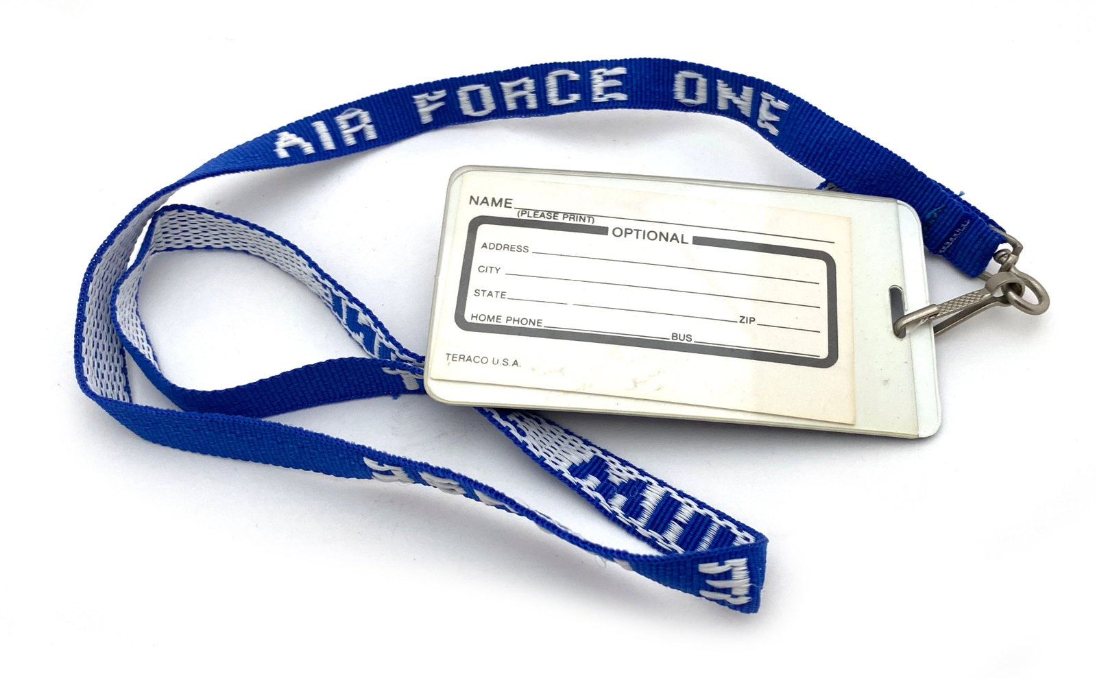 White House Press - Air Force One - Press Credential Lanyard - 2