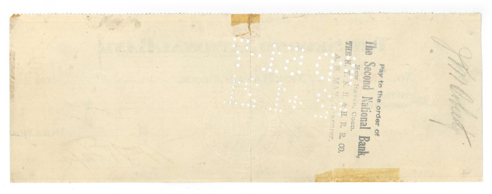 William Taft - 27th President of the United States - Autographed 1921 Canceled Check - 2