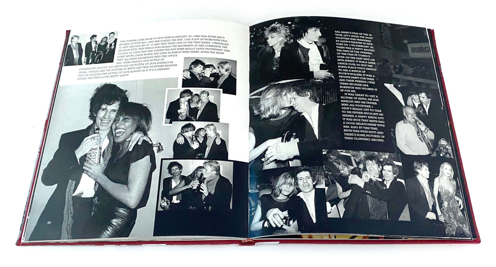 The Rolling Stones: Bob Gruen Autographed Crossfire Hurricane: 25 Years of the Rolling Stones - 7