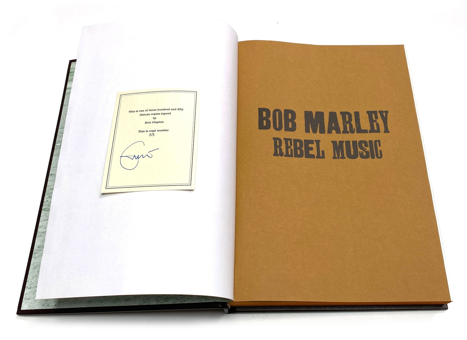 Bob Marley - Eric Clapton & Kate Simon Autographed Rebel Music: Bob Marley & Roots Reggae - 2