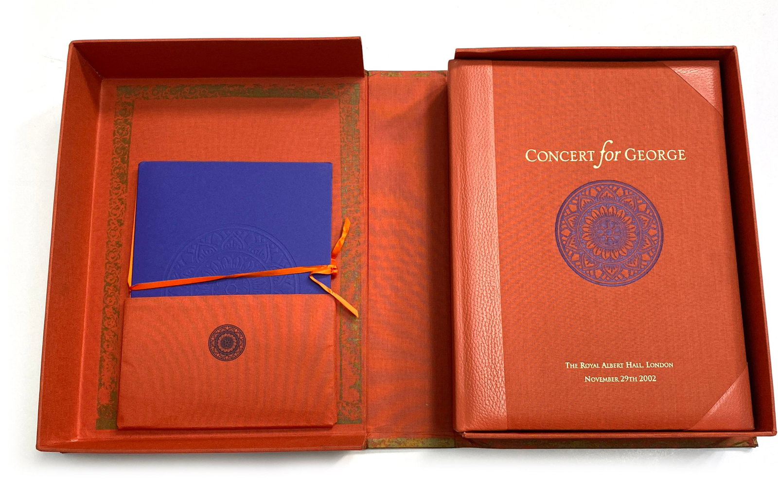The Beatles: George Harrison Concert for George Ltd. Ed. Signed by Olivia Harrison - 2