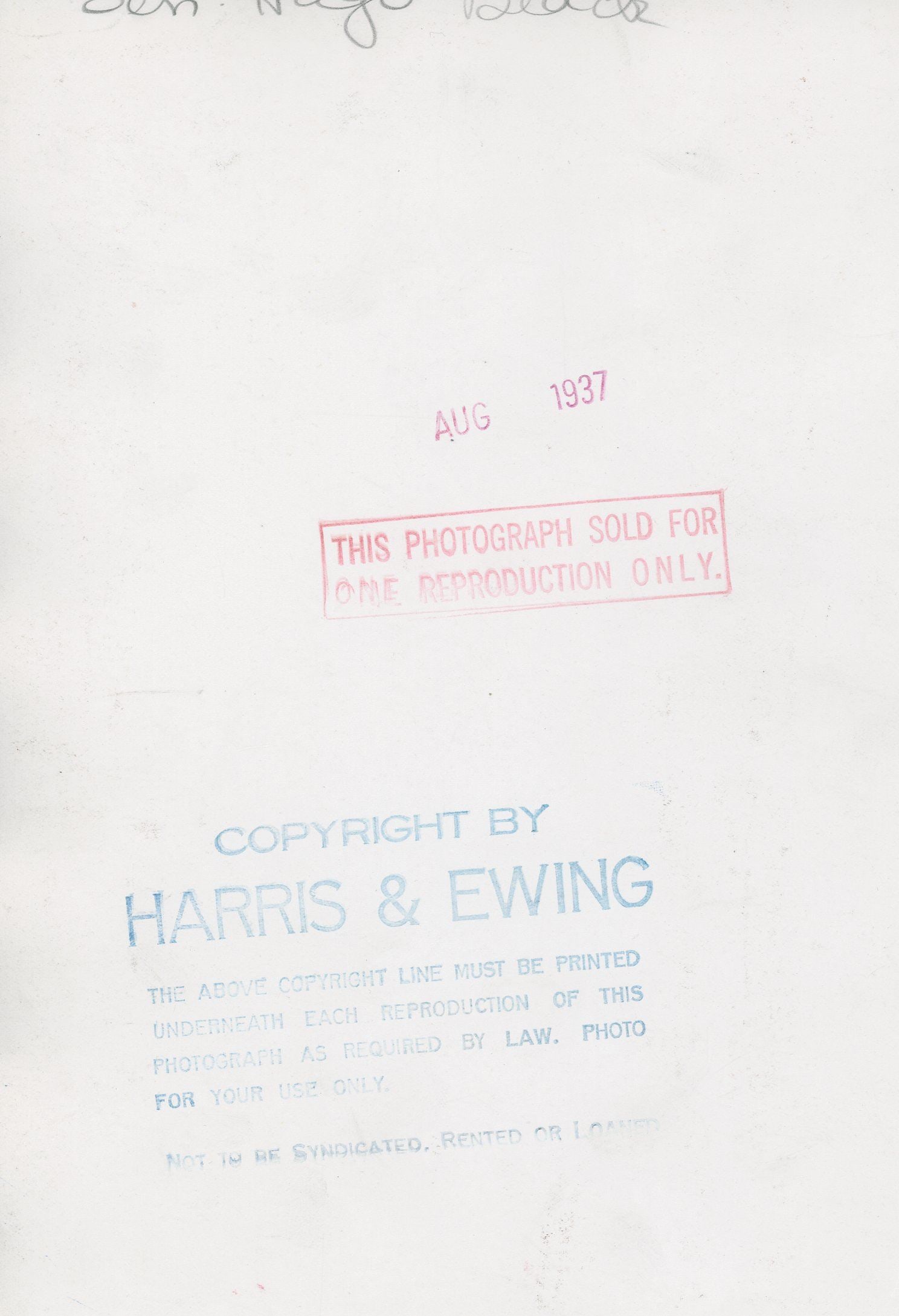 Hugo L. Black - U.S. Supreme Court Justice - Autographed Cover with Press Photos + - 7