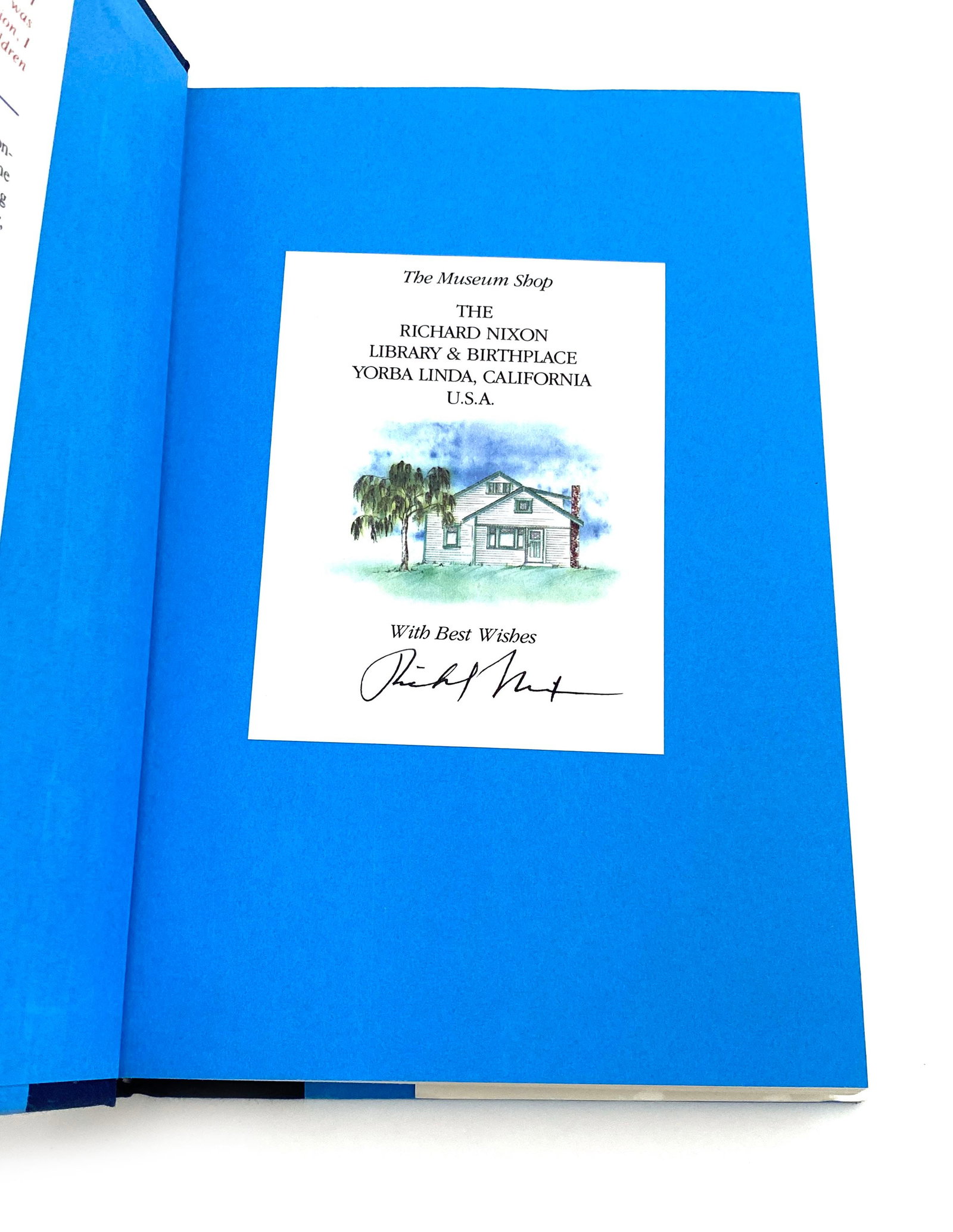 Richard Nixon - Seize the Moment Autographed Hardcover Book - First Edition - 2