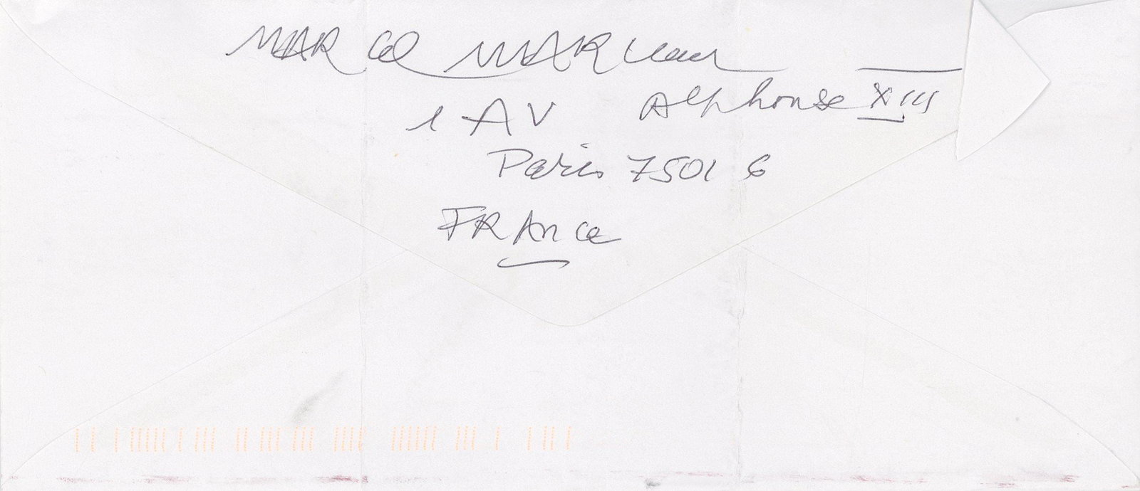 Marcel Marceau - Mime Artist - Autographed Original Drawings & Mailing Envelope, 2004 - 2