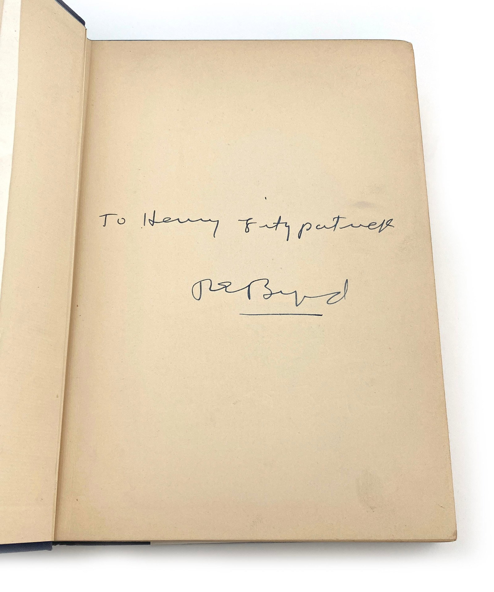 Richard E. Byrd - Antarctic Explorer - Autographed Alone Hardcover Book, 1938 - 2
