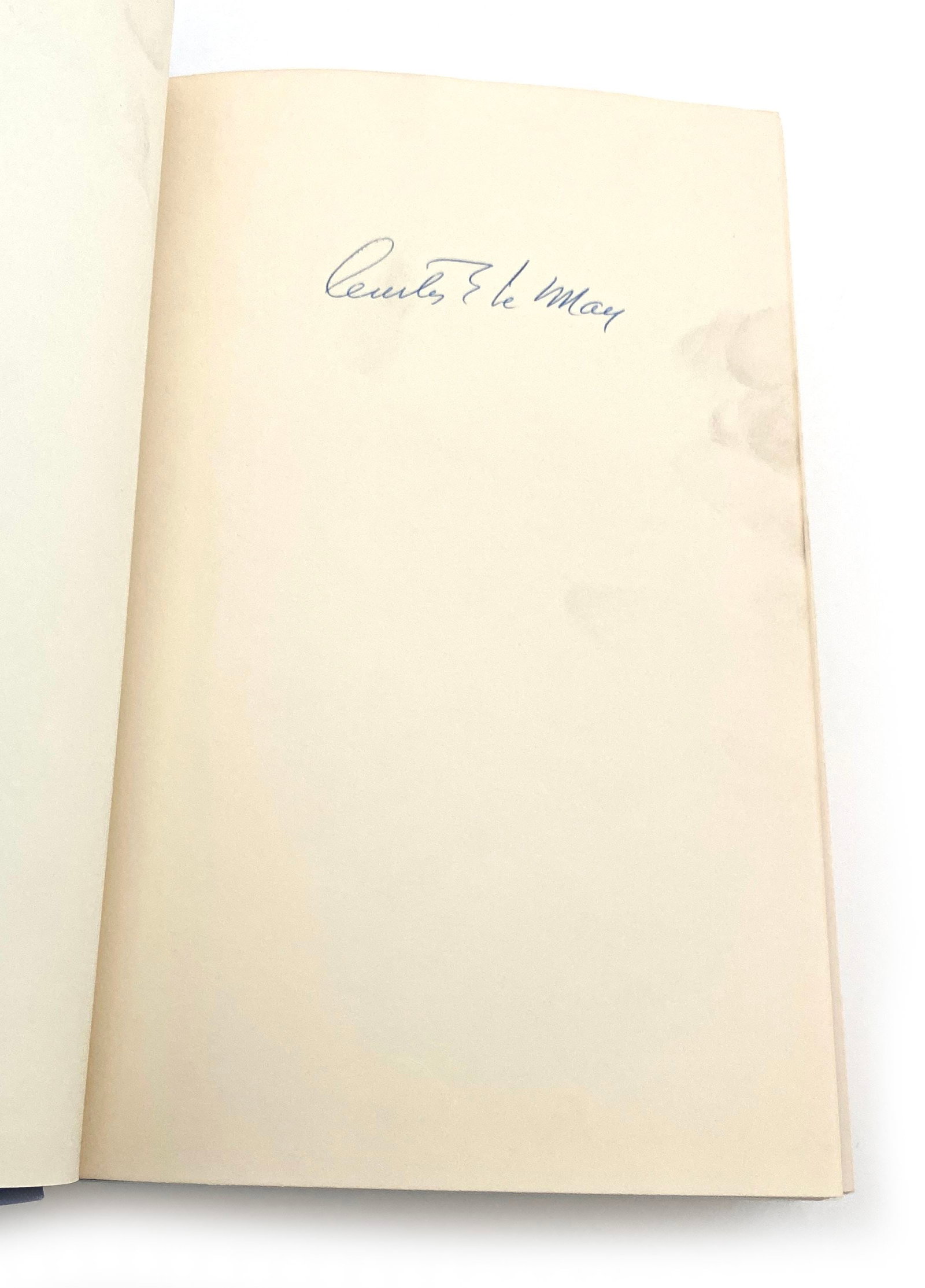 Curtis E. LeMay - Mission with LeMay Autographed Hardcover Book - 2