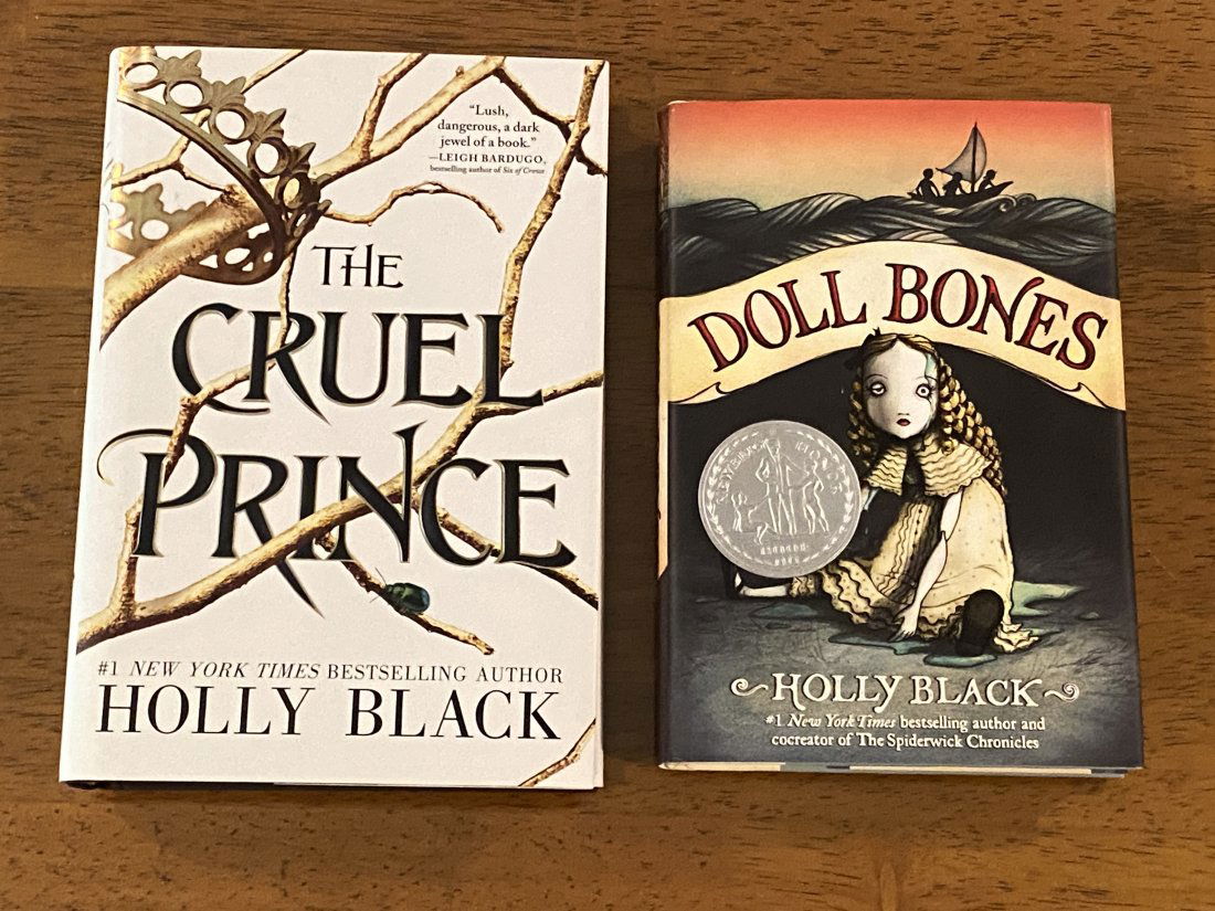 The Cruel Prince & Doll Bones by Holly Black SIGNED Edition (1 of 4)