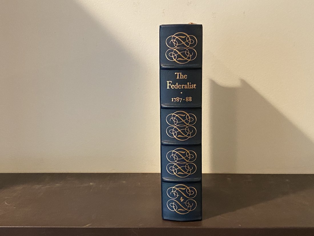 The Federalist by Hamilton, Madison & Jay Leather Bound Edition Published by Easton Press (1 of 4)