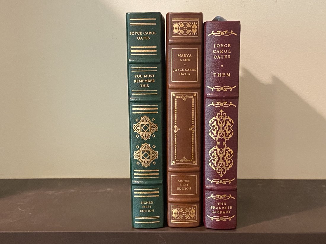 Joyce Carol Oates SIGNED Leather Bound Published By The Franklin Library (1 of 16)