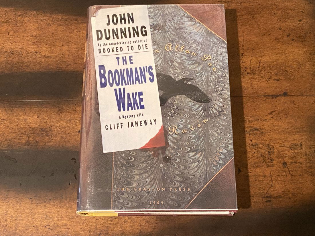 The Bookman's Wake By John Dunning SIGNED And Dated First Edition (1 of 6)