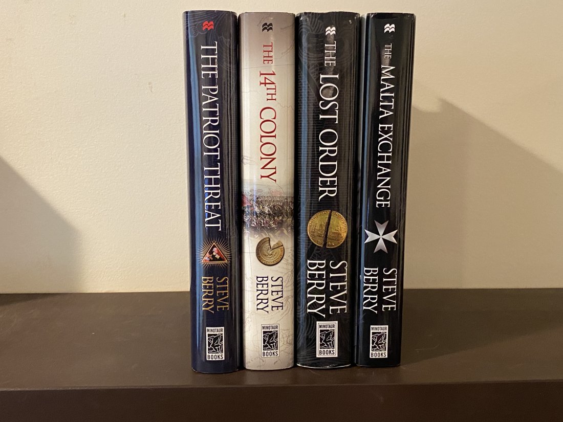 Steve Berry SIGNED First Editions (1 of 14)