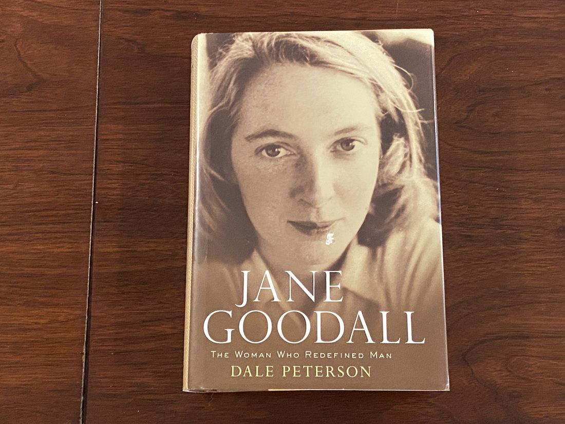 Jane Goodall by Dale Peterson SIGNED By Peterson & Jane Goodall Second Printing (1 of 9)
