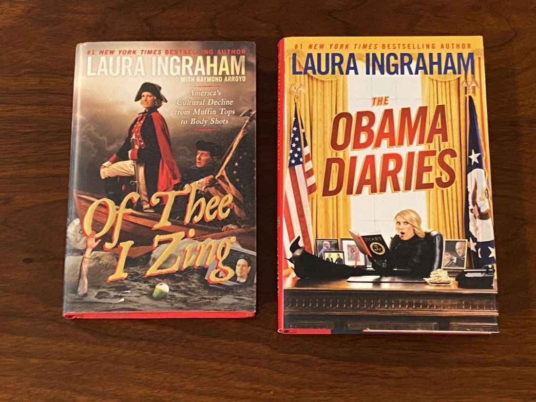 Laura Ingraham SIGNED Editions - Of Thee I Zing & The Obama Diaries (1 of 8)