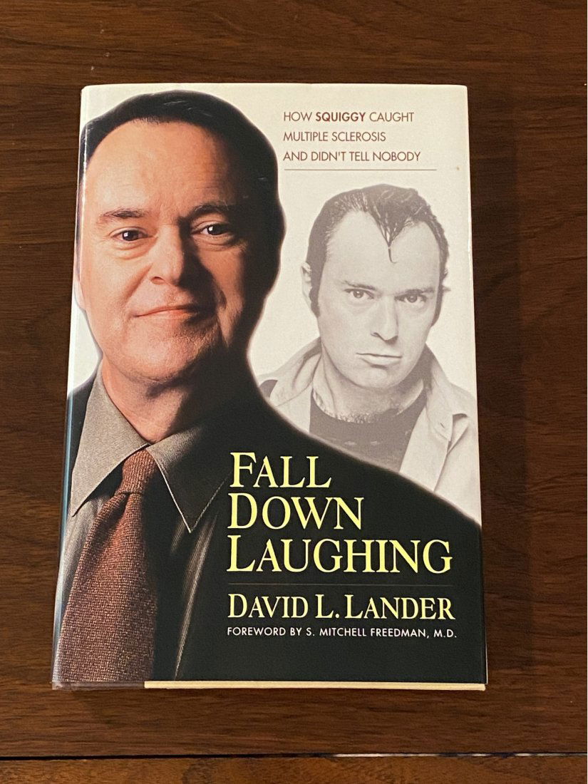 Fall Down Laughing By David L. Lander "Squiggy" SIGNED & Inscribed Second Printing (1 of 5)