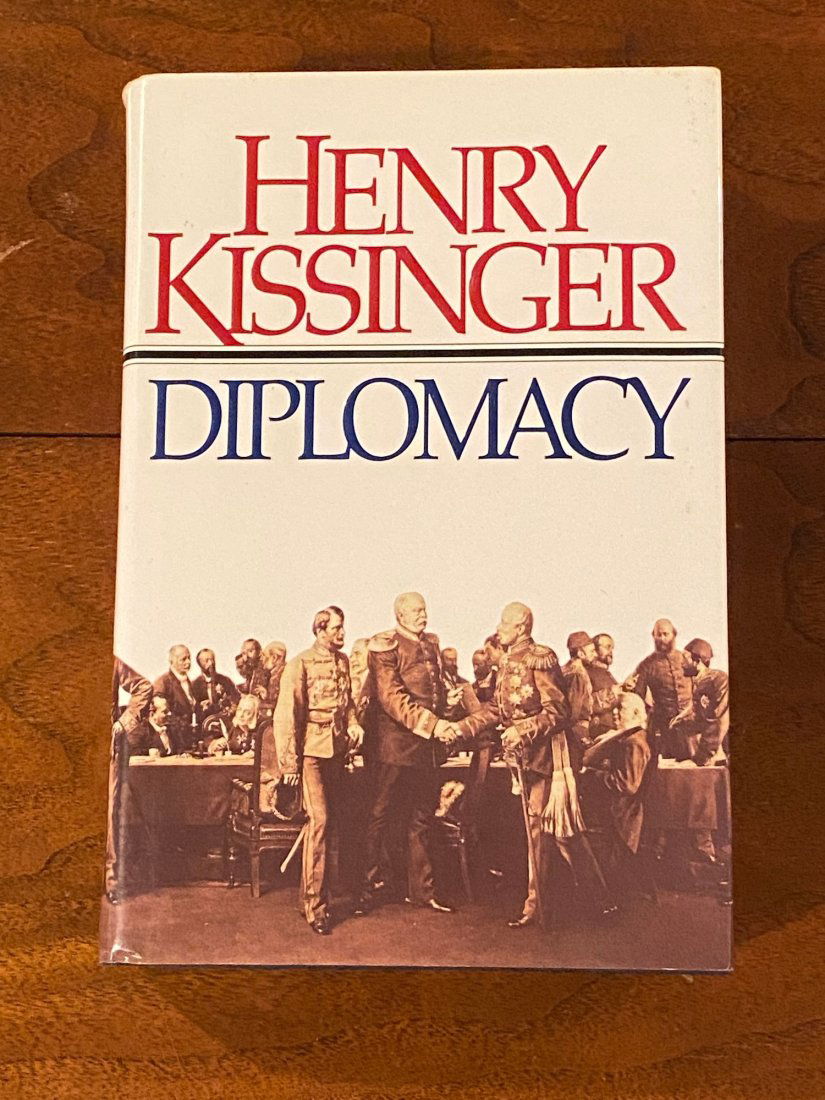 Diplomacy By Henry Kissinger SIGNED & Inscribed First Edition (1 of 7)