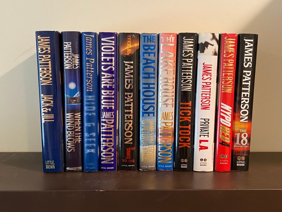 James Patterson SIGNED First Editions (1 of 12)