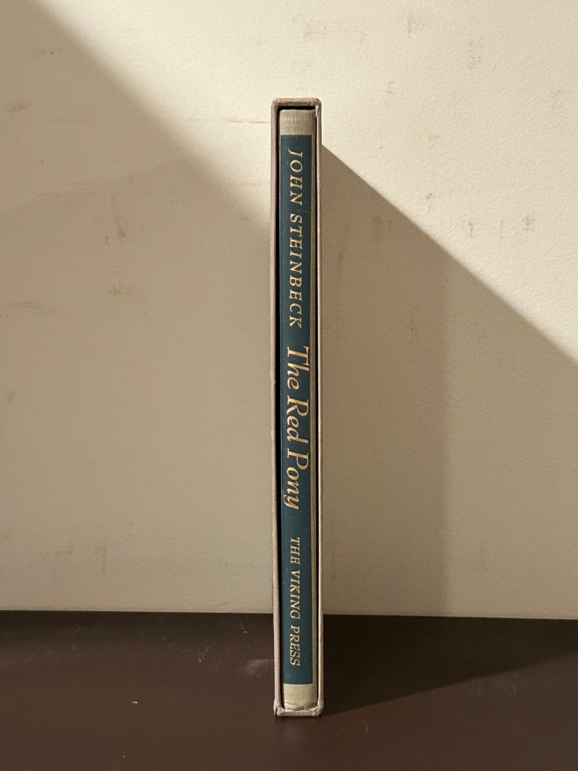 The Red Pony By John Steinbeck With Illustrations By Wesley Dennis 1945 In Slipcase (1 of 9)