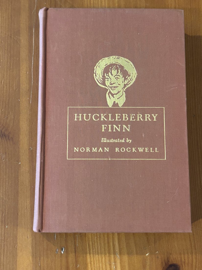 Huckleberry Finn by mark Twain Illustrated by Norman Rockwell (1 of 11)