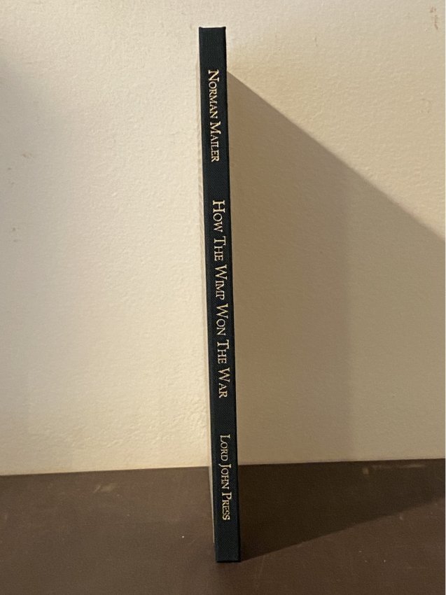 How The Wimp Won The War By Norman Mailer SIGNED Limited Numbered First Edition (1 of 7)