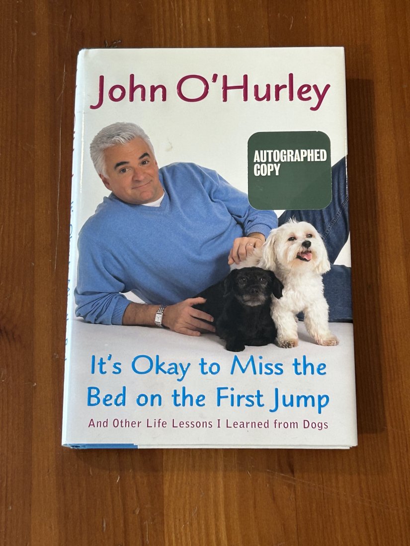 It's Okay To Miss The Bed On The First Jump By John O'Hurley SIGNED First Edition (1 of 6)