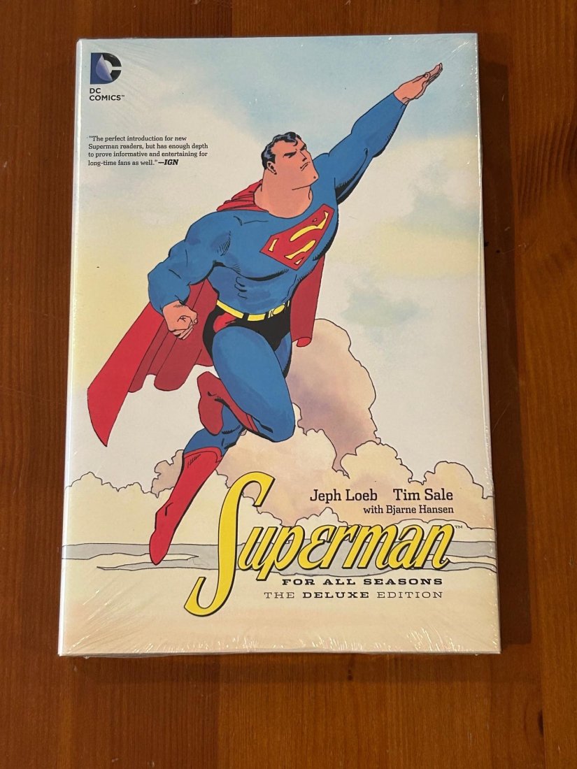 Superman For All Seasons By Jeph Loeb & Tim Sale Deluxe Edition Brand New Sealed (1 of 2)