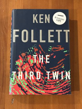 The Third Twin by Ken Follett SIGNED Second Printing