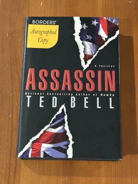 Assassin By Ted Bell SIGNED First Edition