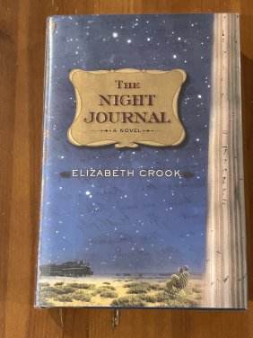 The Night Journal By Elizabeth Crook SIGNED First Edition