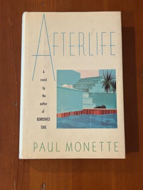 Afterlife By Paul Monette SIGNED First Edition