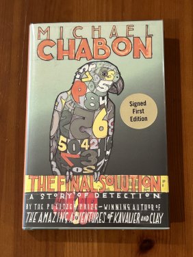 The Final Solution by Michael Chabon SIGNED First Edition