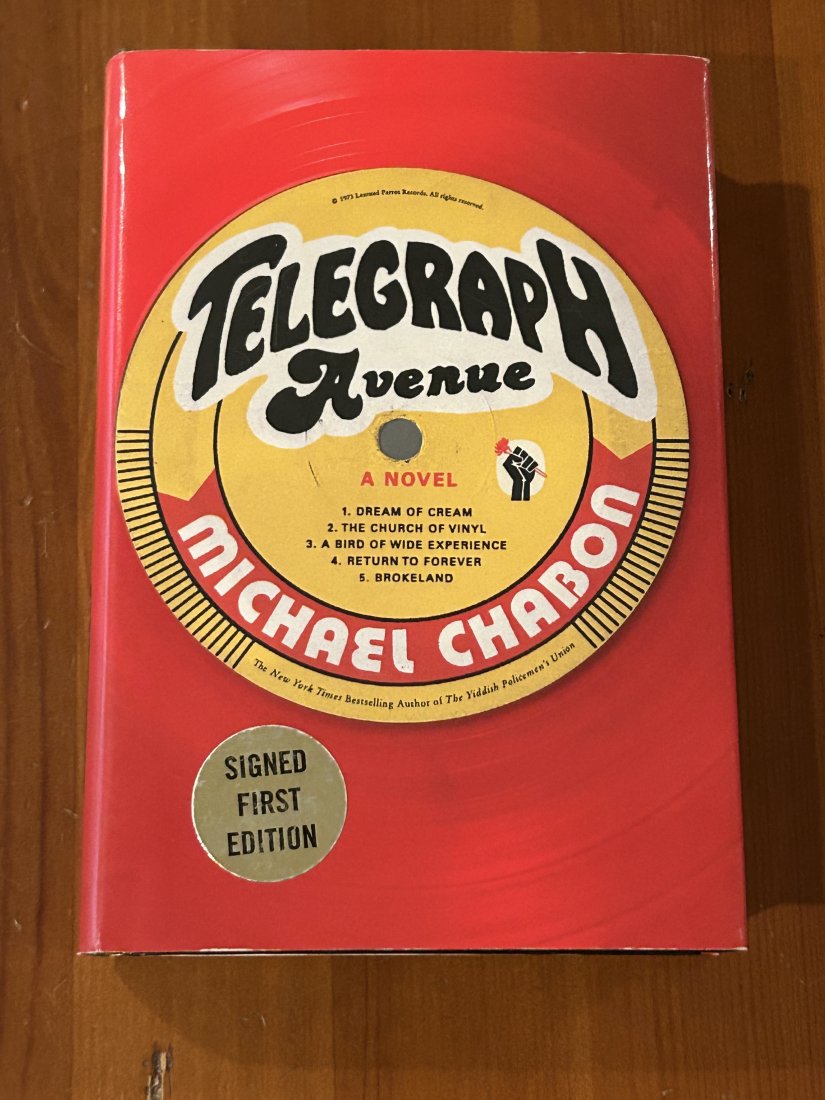 Telegraph Avenue by Michael Chabon SIGNED First Edition (1 of 7)
