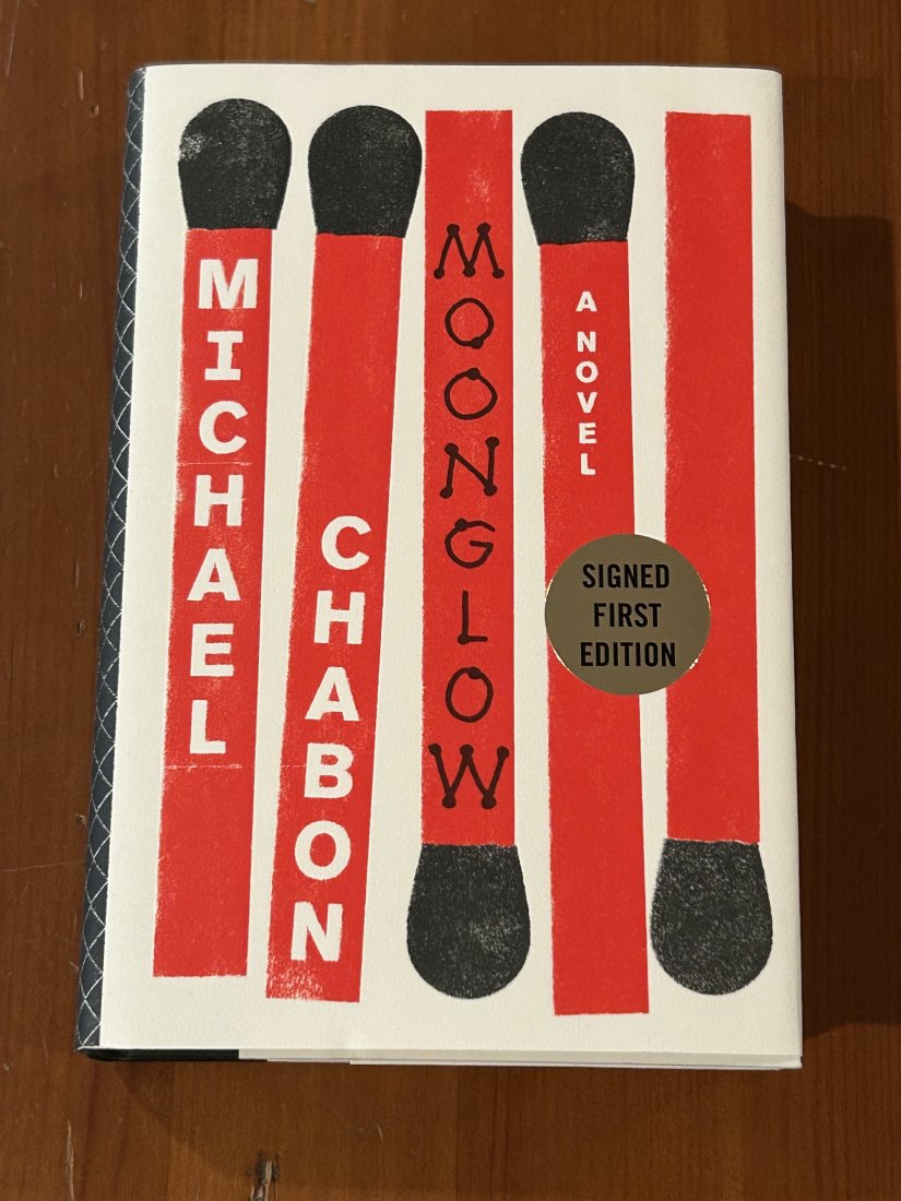 Moonglow by Michael Chabon SIGNED First Edition (1 of 7)